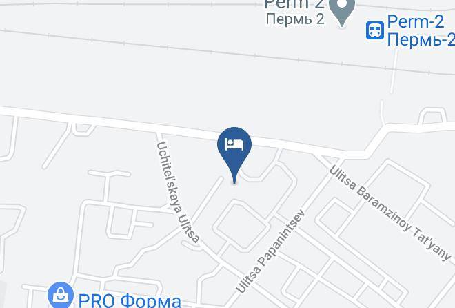 Perm - Mini Hotel Komfort Maps