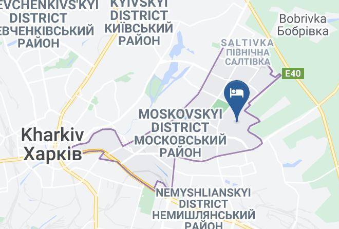 Kharkiv - Mini Hotel Krysha Maps