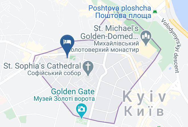 Kyiv - Mini Hotel Maps