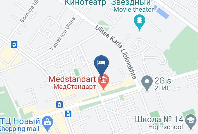 Irkutsk - Mini Hotel London Eye Maps