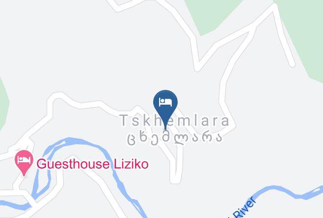 Georgia - Mini Hotel Machakhela Maps