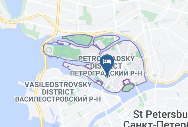 Saint Petersburg - Mini Hotel Mango Maps