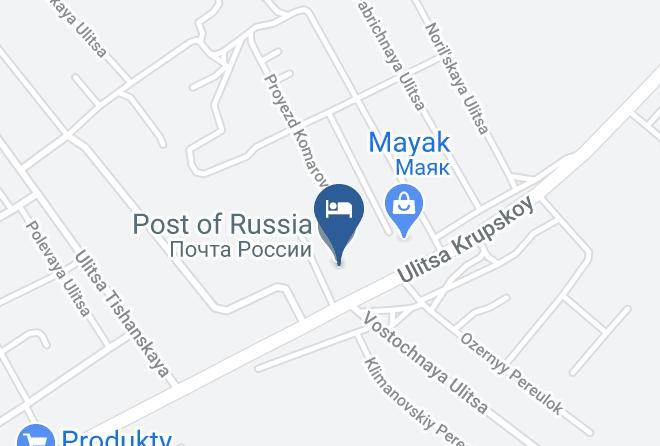 Mini Hotel Meduza Map