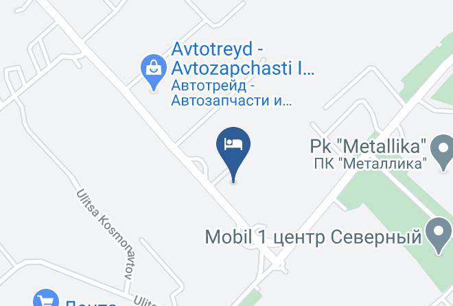 Krasnoyarsk - Mini Hotel Mieridian Maps