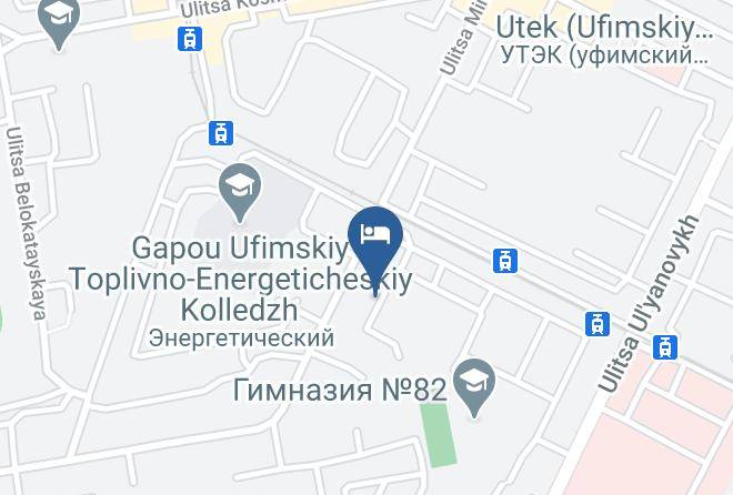 Mini Hotel Mira 16 Map