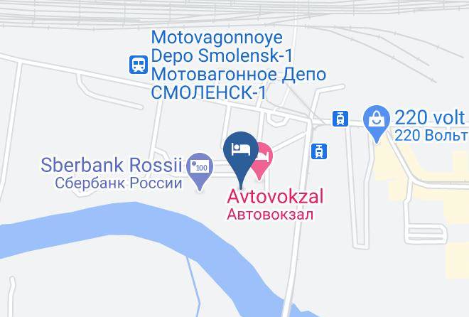 Smolensk - Mini Hotel Na Avtovokzale Maps