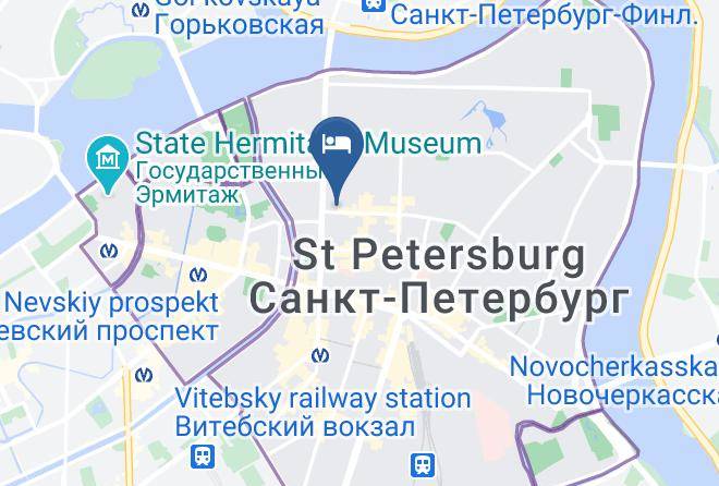 Saint Petersburg - Mini Hotel Na Nekrasova 6 Maps
