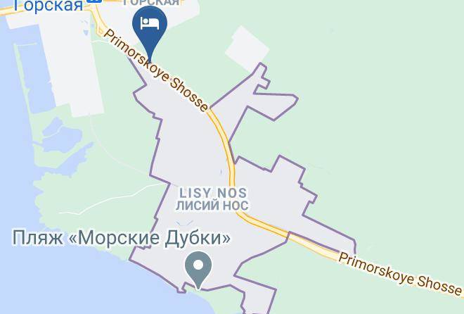 Saint Petersburg - Mini Hotel Na Primorskom 134 Maps