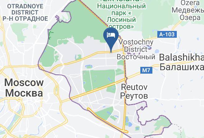 Moscow - Mini Hotel Na Shelchke Maps