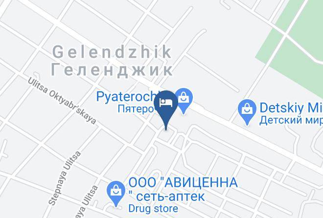 Gelendzhik - Mini Hotel Na Vostochnom 40 Maps