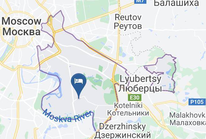 Moscow - Mini Hotel Nabat Palace Maps