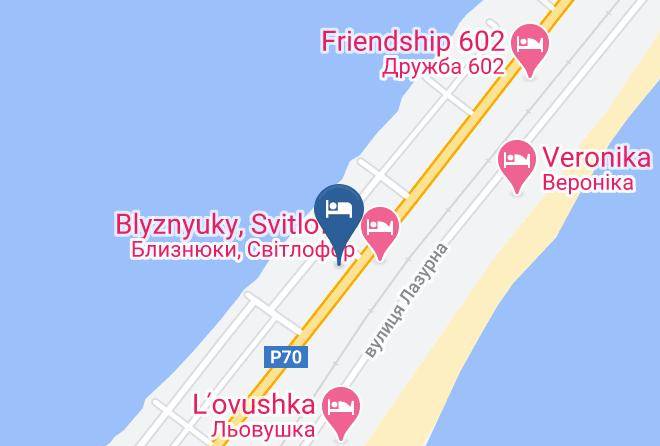 Mini Hotel Natalia Map