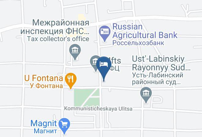 Ust Labinsky District - Mini Hotel Nirvana Maps