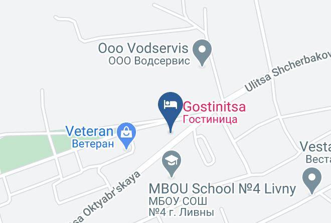 Livny - Mini Hotel Oktyabrskaya Maps