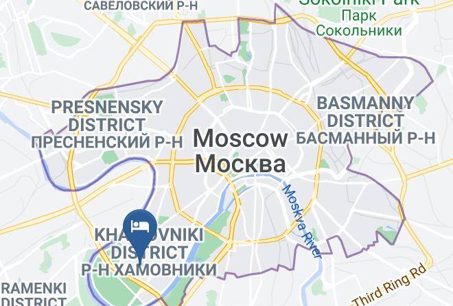 Moscow - Mini Hotel Olimp Maps
