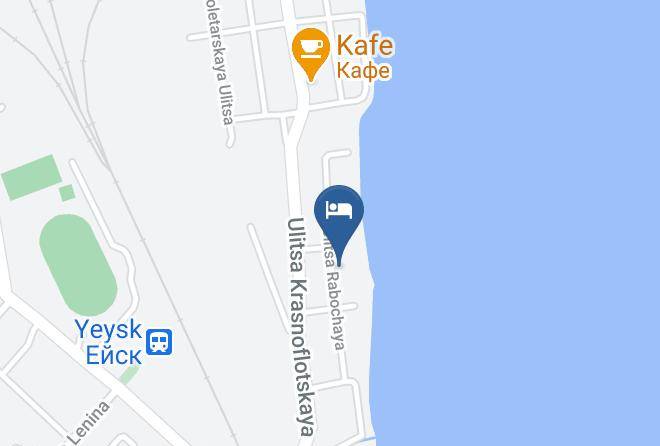 Yeysky District - Mini Hotel On Rabochaya Maps