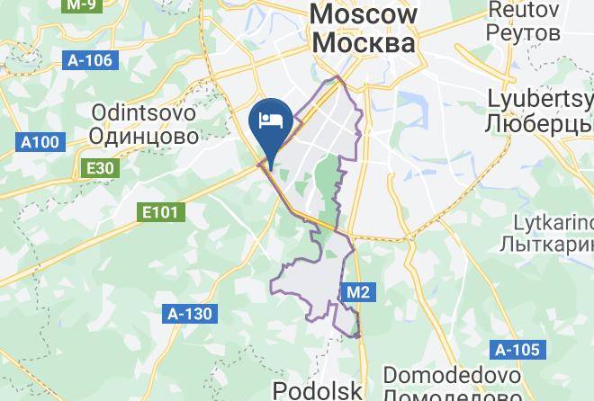 Moscow - Mini Hotel On Tepliy Stan Maps