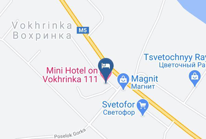 Mini Hotel On Vokhrinka 111 Map
