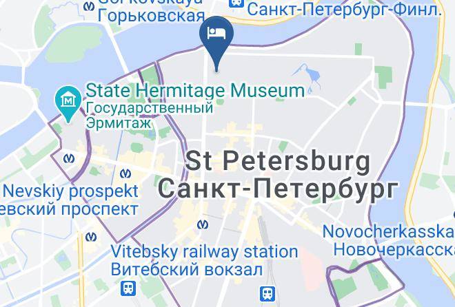Saint Petersburg - Mini Hotel Ormand On Chaykovskogo Maps
