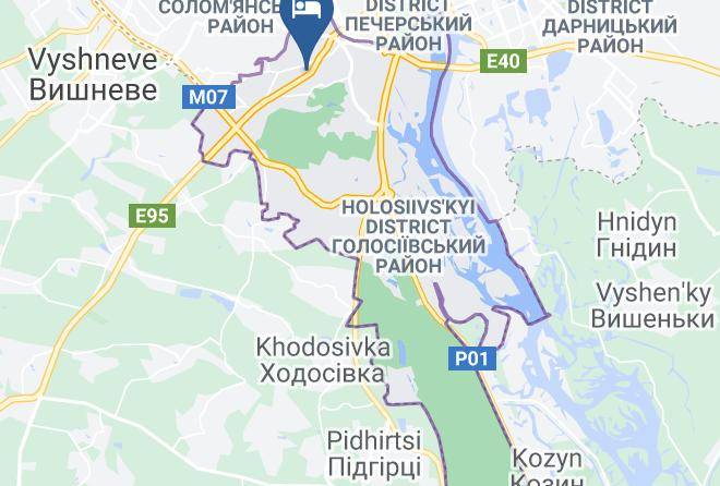 Kyiv - Mini Hotel Park Maps