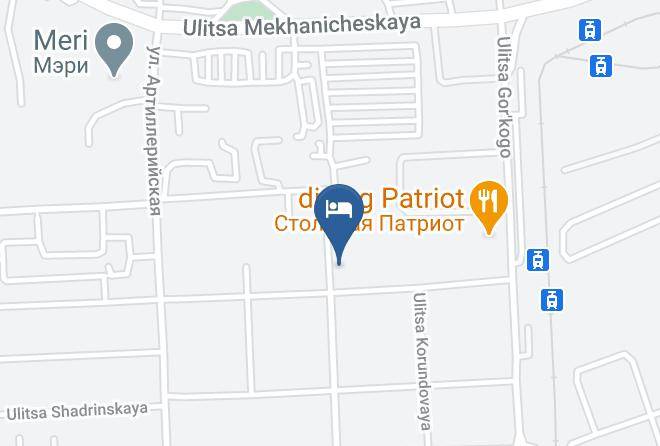 Chelyabinsk - Mini Hotel Popova Maps