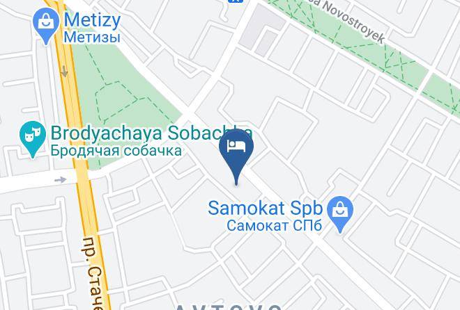 Saint Petersburg - Mini Hotel Putilov 1 Maps