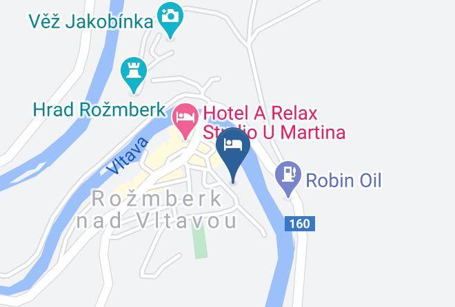 Cesky Krumlov - Mini Hotel Sport Maps