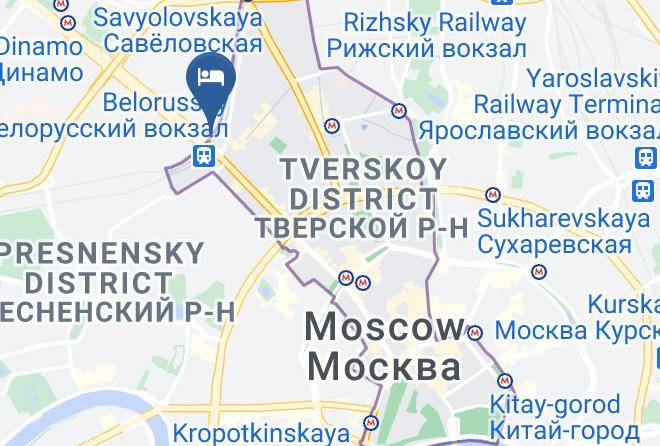 Moscow - Mini Hotel Sultan 2 Maps