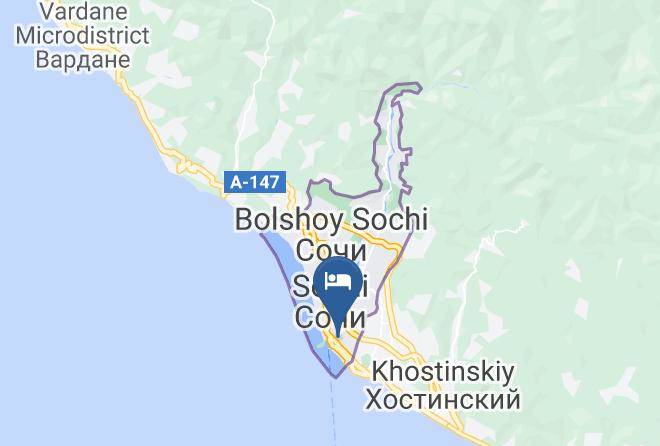 Sochi - Mini Hotel Tatyana Maps