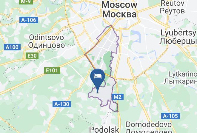 Moscow - Mini Hotel Uyut Maps