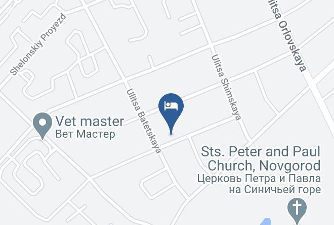 Velikiy Novgorod - Mini Hotel Valeria Maps