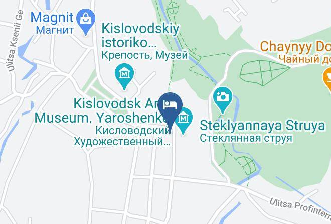 Kislovodsk - Mini Hotel Viktoria Maps