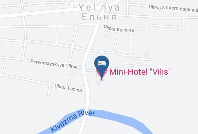 Bogorodskiy Gorodskoy Okrug - Mini Hotel Vilis Maps