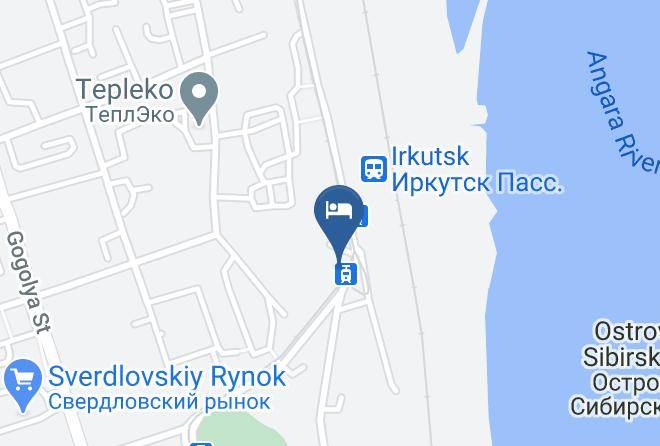 Irkutsk - Mini Hotel Vitim Maps