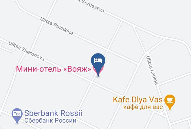 Spassky District - Mini Hotel Voyage Maps