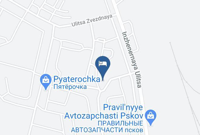 Pskov - Mini Hotel Vyshka Maps