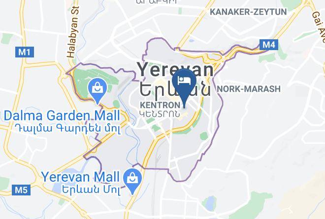 Mini Hotel Yerevan Map