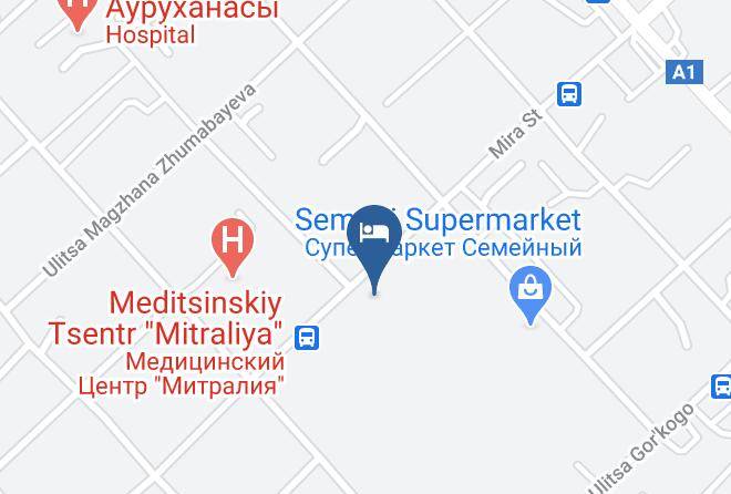 Petropavlovsk - Mini Hotel Zam Zam Maps