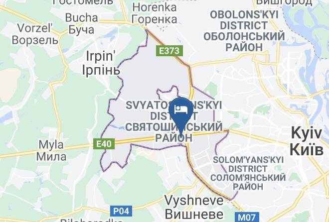 Mini Hotel Zatyshok Map