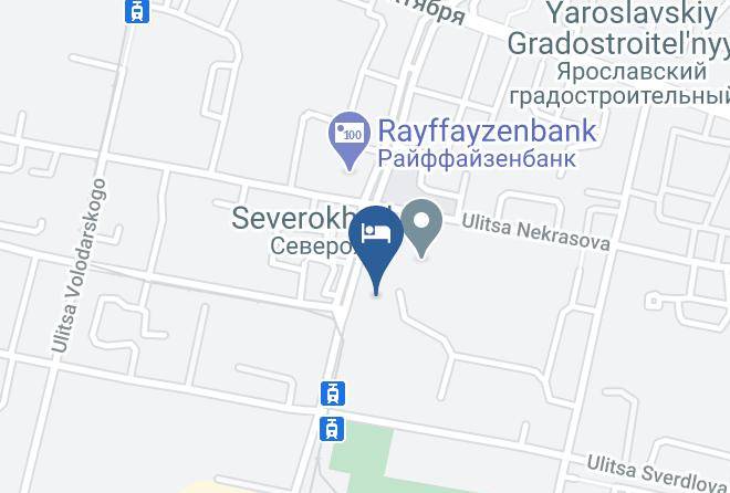 Yaroslavl - Mini Hotel Zvezdny Maps