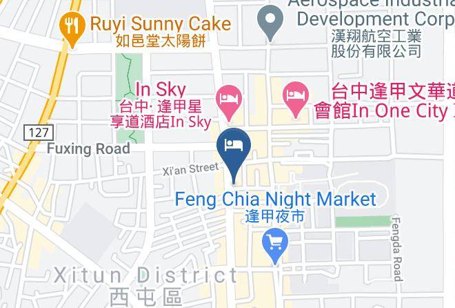 Xitun District Fengchia Night Market - Micro Hotel Maps