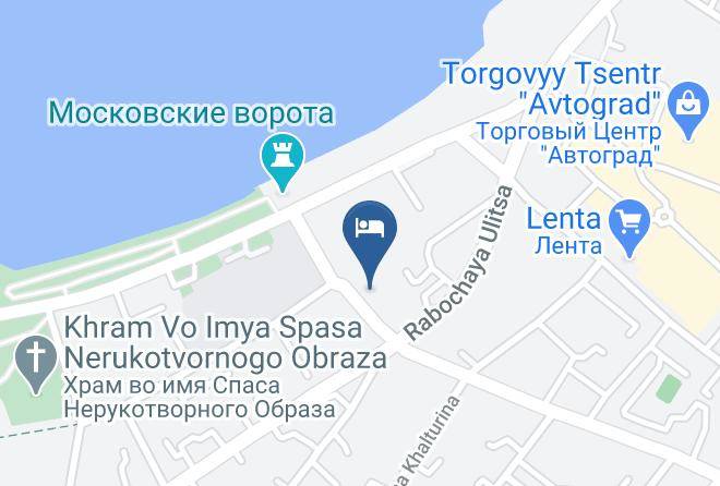 Irkutsk - Mini Hotil Avaks Maps