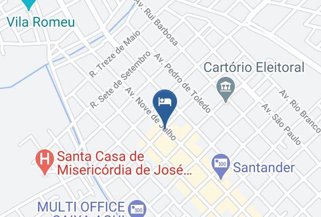 Jose Bonifacio - Mini Joia Hotel Maps