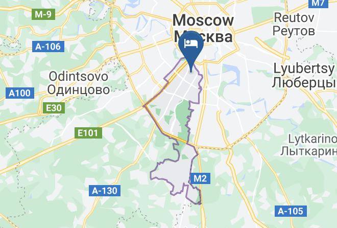Moscow - Mini Otel' Akademik Maps