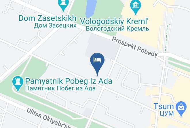 Vologda - Mini Otel' Akvarel' Maps