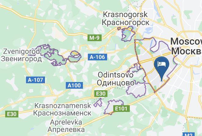 Moscow - Mini Otel Apel'sin Maps