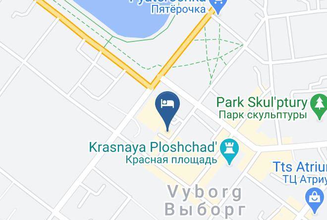 Vyborgsky District - Mini Otel' Braun Khaus Maps