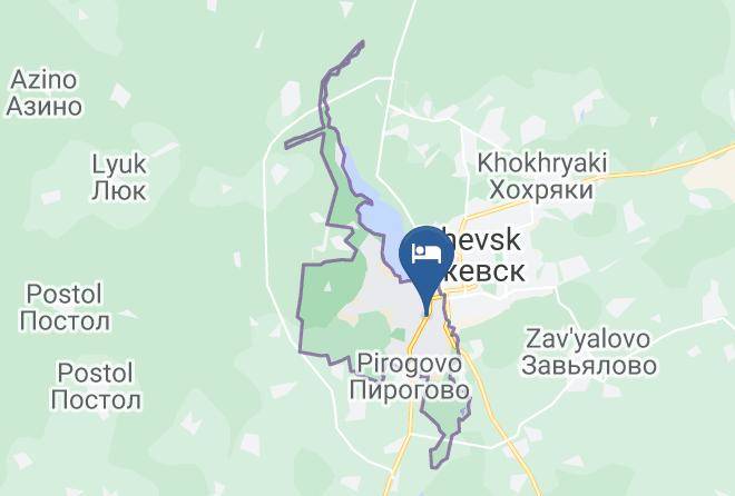 Izhevsk - Mini Otel' Dacha Maps