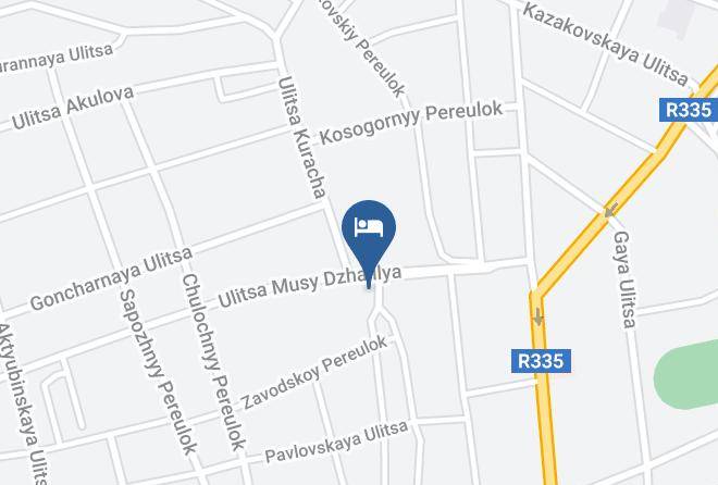 Orenburg - Mini Otel' Gloriya Maps