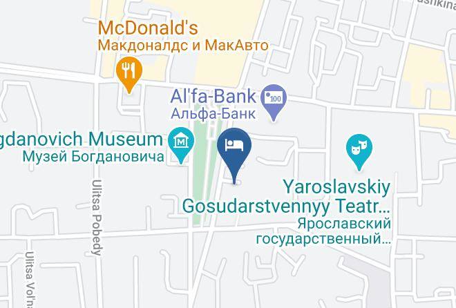 Yaroslavl - Mini Otel' Kripto Yaroslavl Maps
